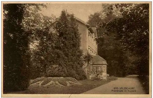 Bad Salzschlirf - Promenade im Kurpark -113112