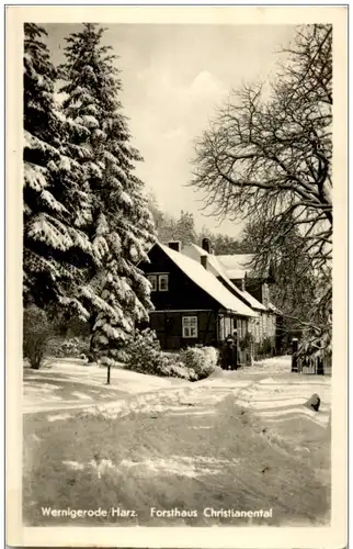 Wernigerode - Forsthaus Christianantal -112932