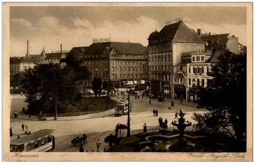 Hannover - Ernst August Platz -112074