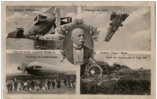 Zeppelin Luftschiff - Echterdingen -113340