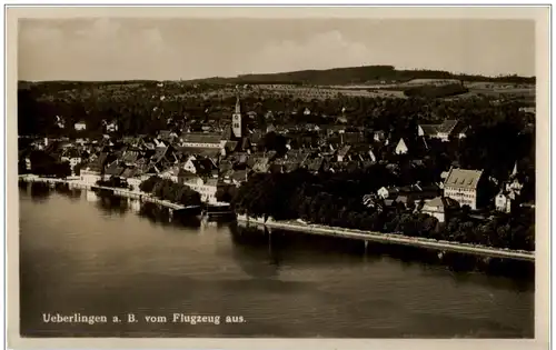 Überlingen vom Flugzeug aus -112506