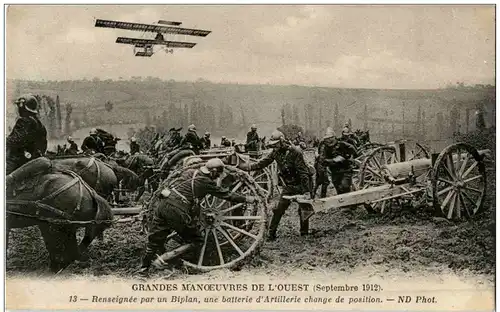 Grandes Manoeuvres De L Quest - Biplan -113478