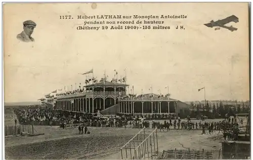 Hubert Latham sur Monoplan Antoinetle -113498