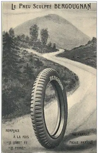 Le Pneu Sculpte Bergougnan - Werbung -113620