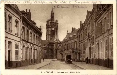 Douai - L Hotel de Ville - Feldpost -56670