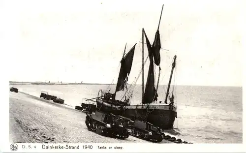 Duinkerke Strand 1940 - Tanks -56690