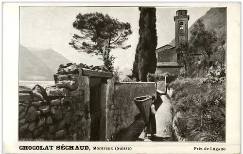 Chocolat Sechaud - Werbung Montreux -113634