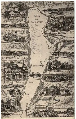 Grüsse vom Starnberger See -112636