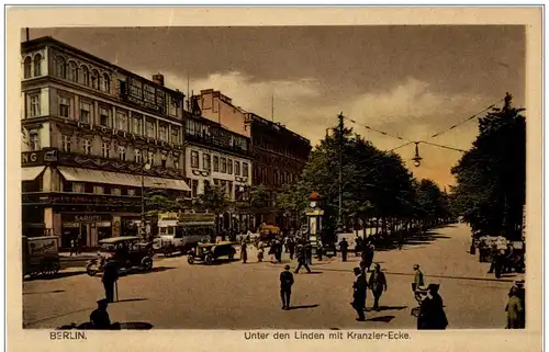 Berlin - Unter den Linden mit Kanzler Ecke -112706