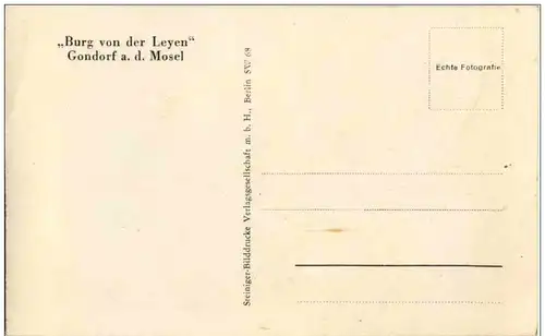 Gondorf a d Mosel - Burg von der Leyen -112508