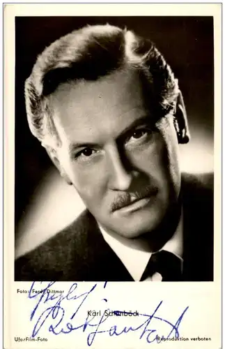 Karl Schönböck - mit Autogramm -113932