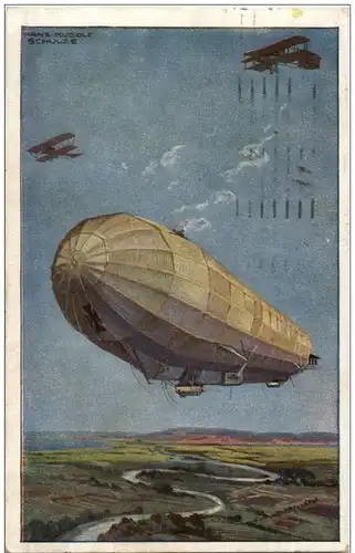 Zeppelin - Hansa im Kampf mit Fliegern -113328