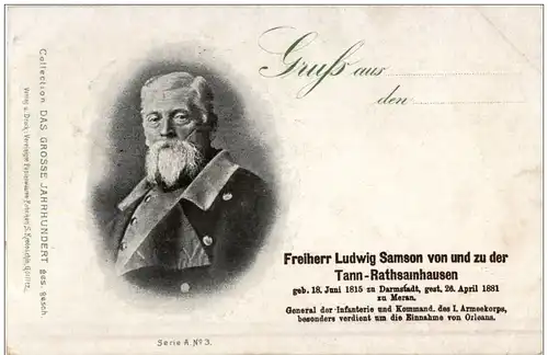Freiherr Ludwig Samson von und zu der Tann -114040