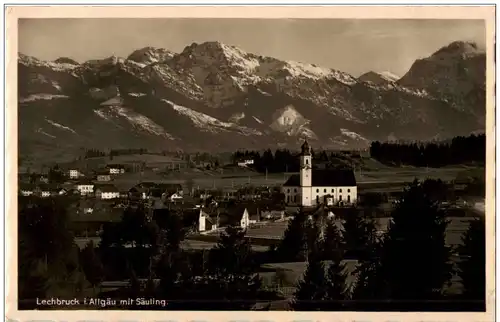 Lechbruck mit Säuling -112768