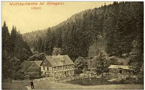 Wolfsbachmühle bei Hohegeiss -112956