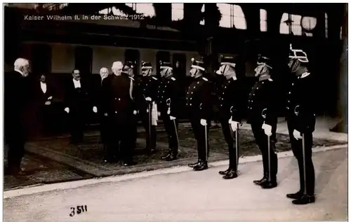 Kaiser Wilhelm II in der Schwiz 1912 -114906