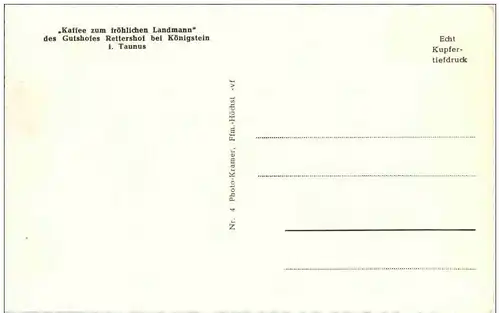 Königstein i Taunus - Kaffee zum fröhlichen Landmann -113110