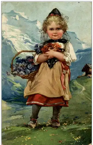 Bern - Tracht Kind -114742