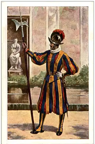 Vatikan - Schweizer Garde -114430