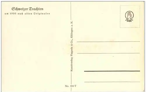 St. Gallen Toggenburger - Tracht -114756