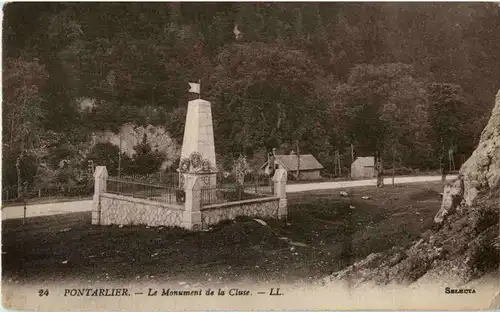 Pontarlier - Le Monument de la Cluse -57588