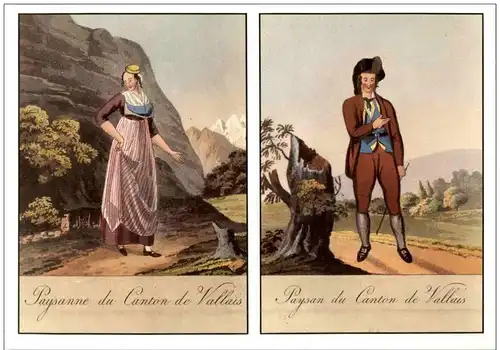 Paysanne du Canton de Vallais -114768