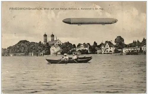 Friedrichshafen mit Zeppelin -114338