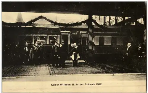 Kaiser Wilhelm in der Schweiz 1912 -115022