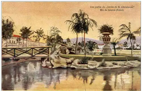 Rio de Janeiro - Une partie du Jardin de S. Christovao -115642