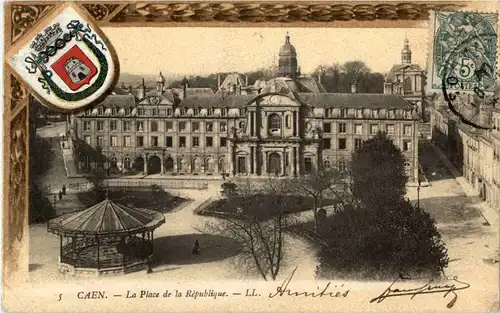 Caen - La Place de la Republique -58088