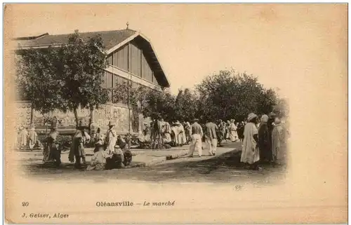 Orleansville - Le marche -115532