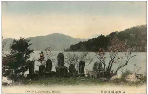 Hakone - View of Sainokawara -115714