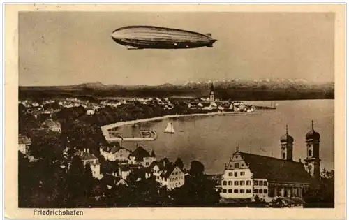 Friedrichshafen mit Zeppelin -114322