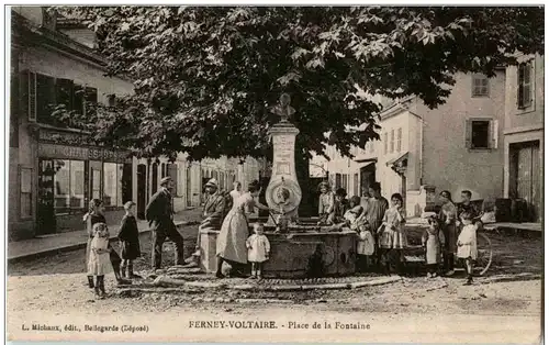 Ferney - Voltaire - Place de la Fontaine -116064