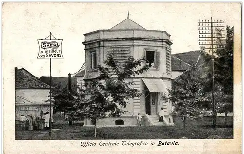 Batavia - Ufficio Centrale Telegrafico -115682