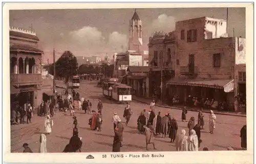 Tunis - Place Bab Souika -115400