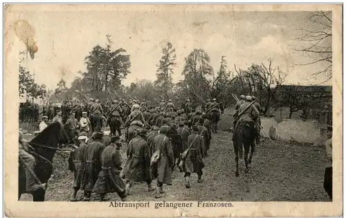 Abtransport gefangener Franzosen -114240