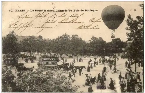 Paris - La Port Maillot - Ballon -114312
