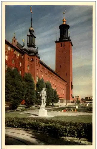 Stockholm - Stadhusets Trädgard -115988