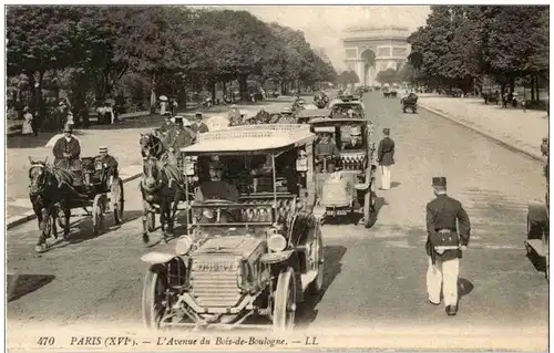 Paris - Avenue du Bois de Boulogne -116032