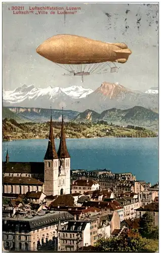 Luzern - Luftschiffstation - Ville de Lucerne -114684