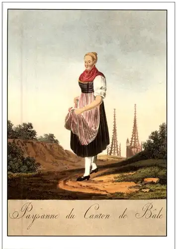 Paysanne du Canton de Bale -114774
