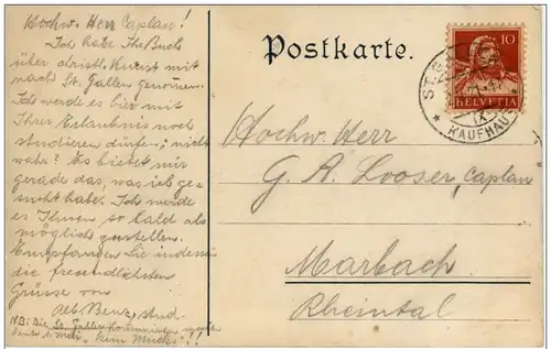 St. Gallen - Corona Sangallensis - Studentika -115066