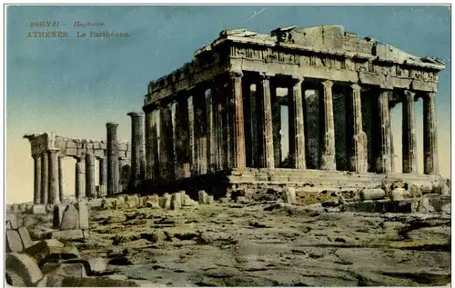 Athenes - Le Parthenon -116396