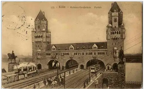 Köln - Hohenzollernbrücke -116732