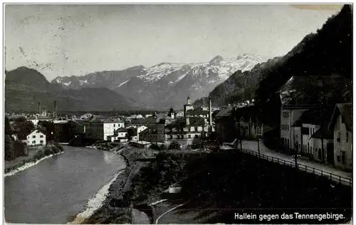 Hallein gegen das Tennengebirge -116230