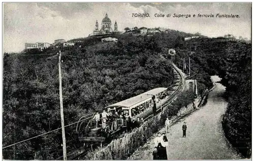 Torino - Colle di Superga e ferrovia Funicolare -116646