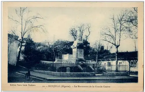 Djidjelli - Le monument de la Grande Guerre -115206