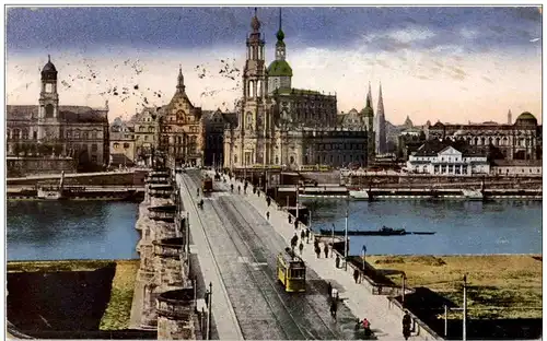 Dresden - Friedrich August Brücke -116582