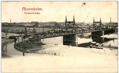 Mannheim - Neckarbrücke -116746